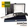 MUELA "Navalia" Damascus Knife 10cm navalia 10m dx 021487
