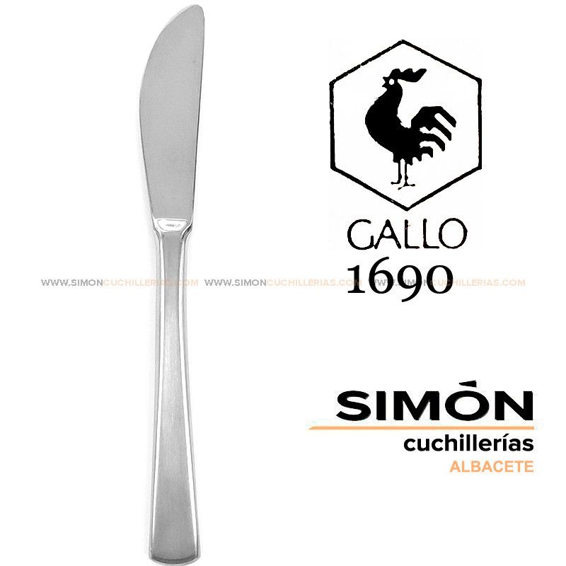 Cuchillo Pastel GALLO "1690" 18/10 060260