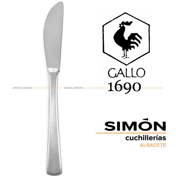 Cuchillo Pastel GALLO "1690" 18/10 060260