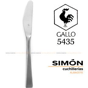 Cuchillo Postre GALLO "5435" 18/10 060263