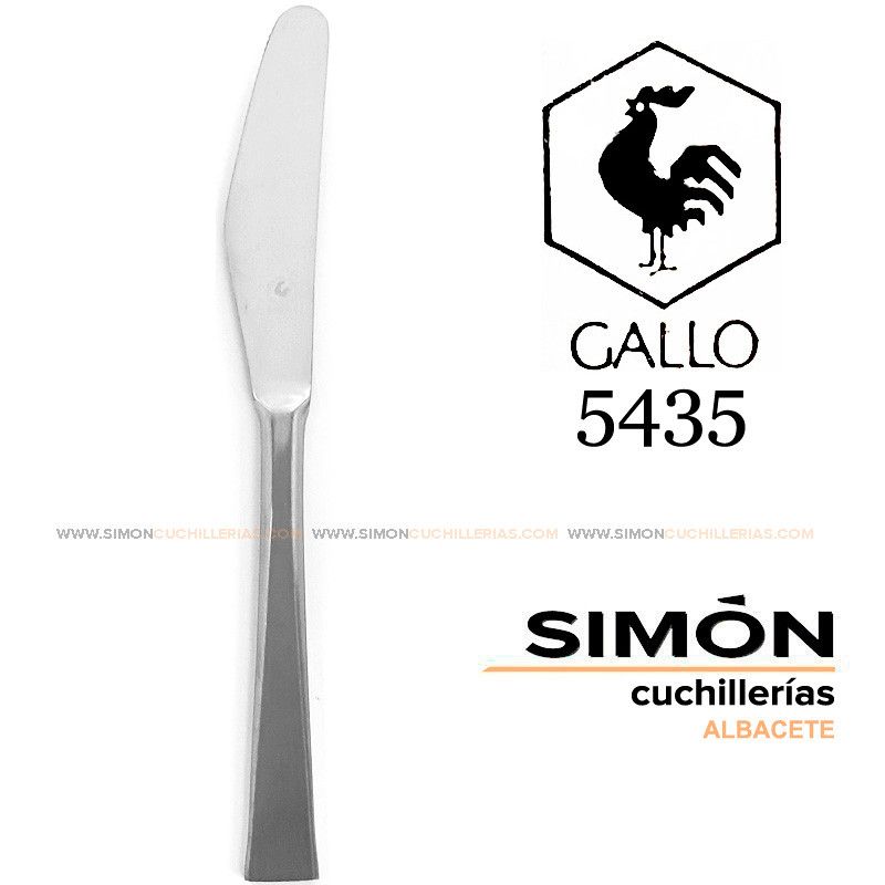 Cuchillo Pastel GALLO "5435" 18/10 060264