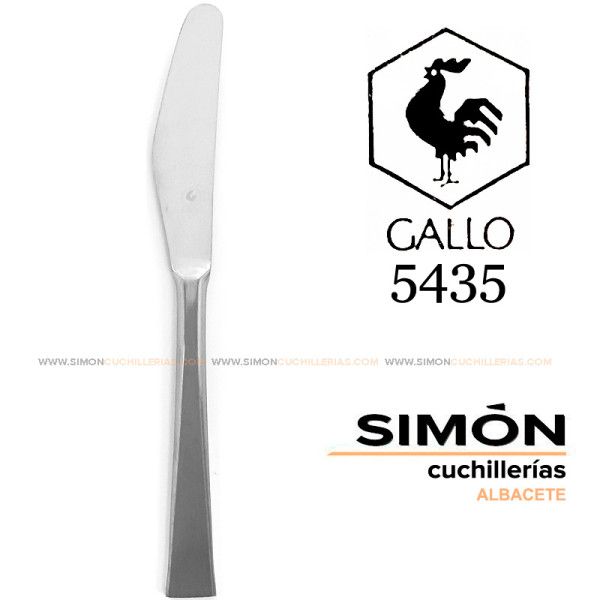 Cuchillo Pastel GALLO "5435" 18/10 060264
