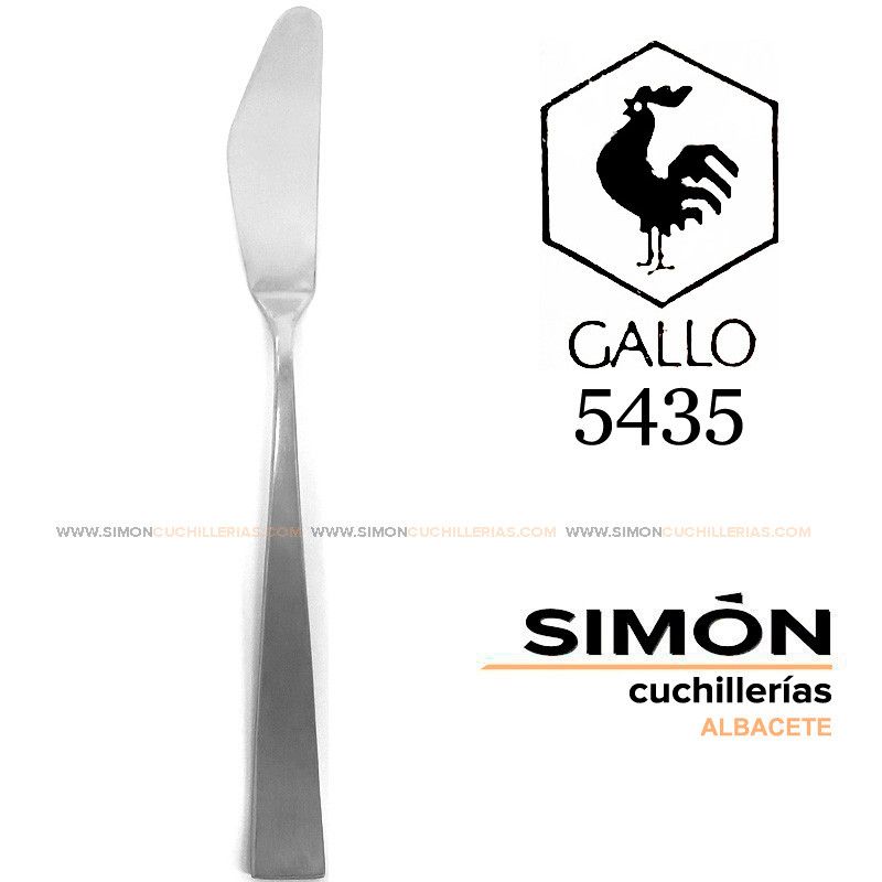 GALLO "5435" 18/10 Fish Knife 060265