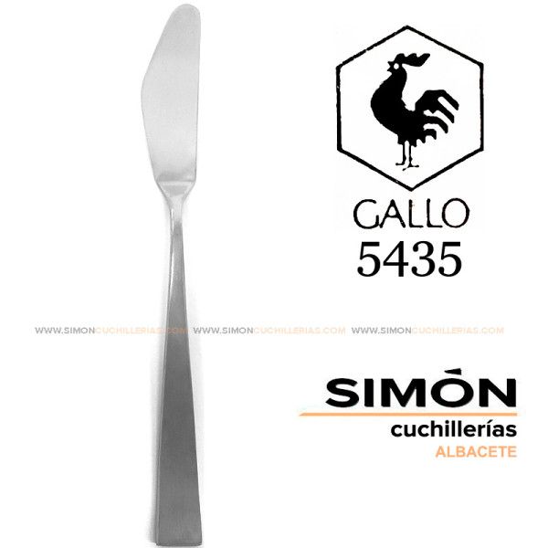 GALLO "5435" 18/10 Fish Knife 060265
