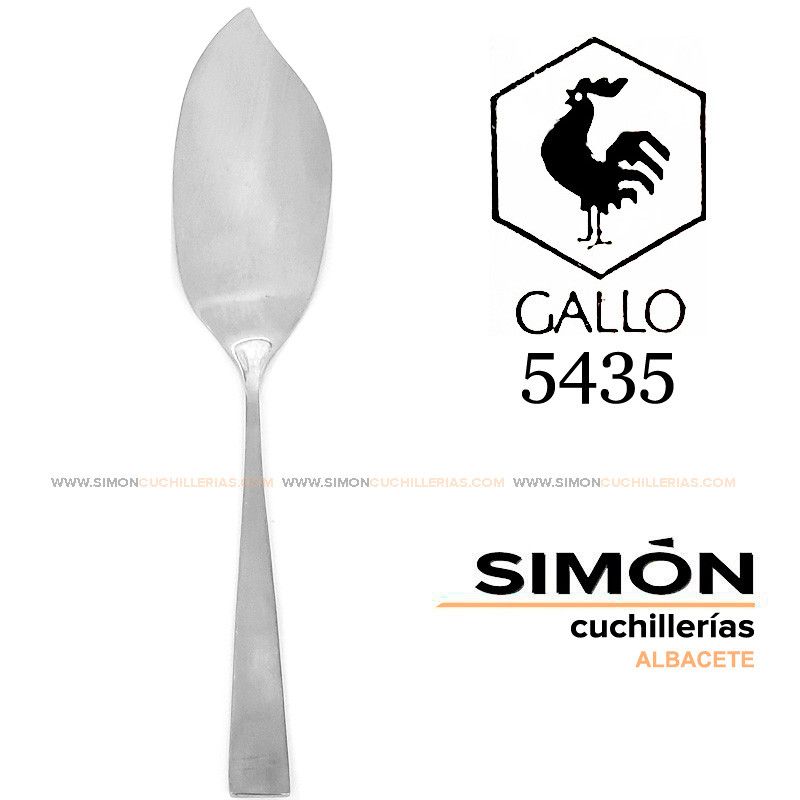 GALLO "5435" 18/10 Fish Serving Knife 060268