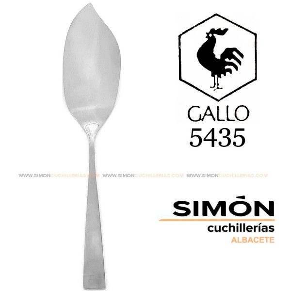 GALLO "5435" 18/10 Fish Serving Knife 060268