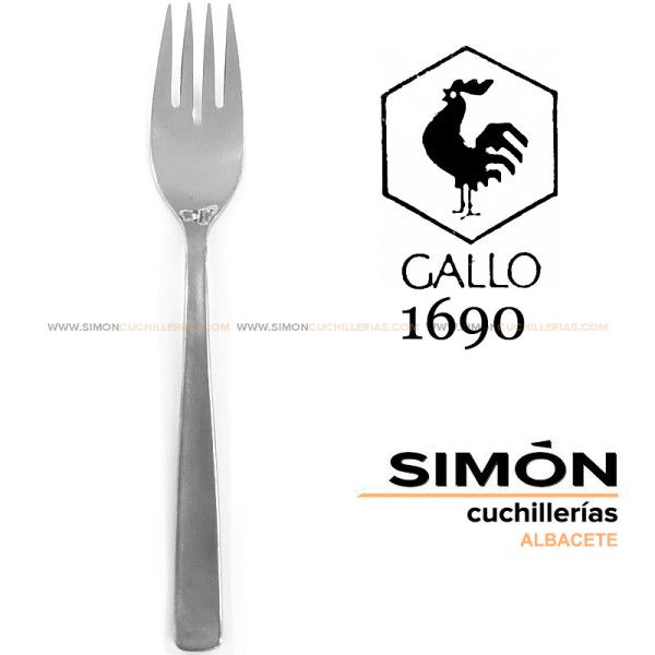 Tenedor Servir Pescado GALLO "1690" 18/10 060274
