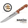 Cuchillo Toro Embolado Sierra SIMÓN "Taurina" MADERA 20cm 8" 215053