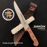 Cuchillo Toro Embolado Sierra SIMÓN "Taurina" MADERA 20cm 8" 215053
