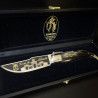 Navaja Clásica Albacete S.XX "Feria de Albacete" Búfalo SIMÓN Grabado Aguafuerte ORO 24K 007026