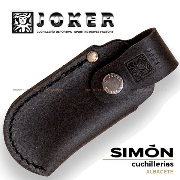 JOKER "Artica" Black Leather Folding Knife Sheath fb14 075323