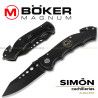 MAGNUM "Police" Black Rescue Folding Knife 065113