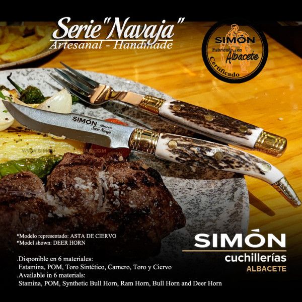 Tenedor Mesa SIMÓN "Navaja" Carnero 123124