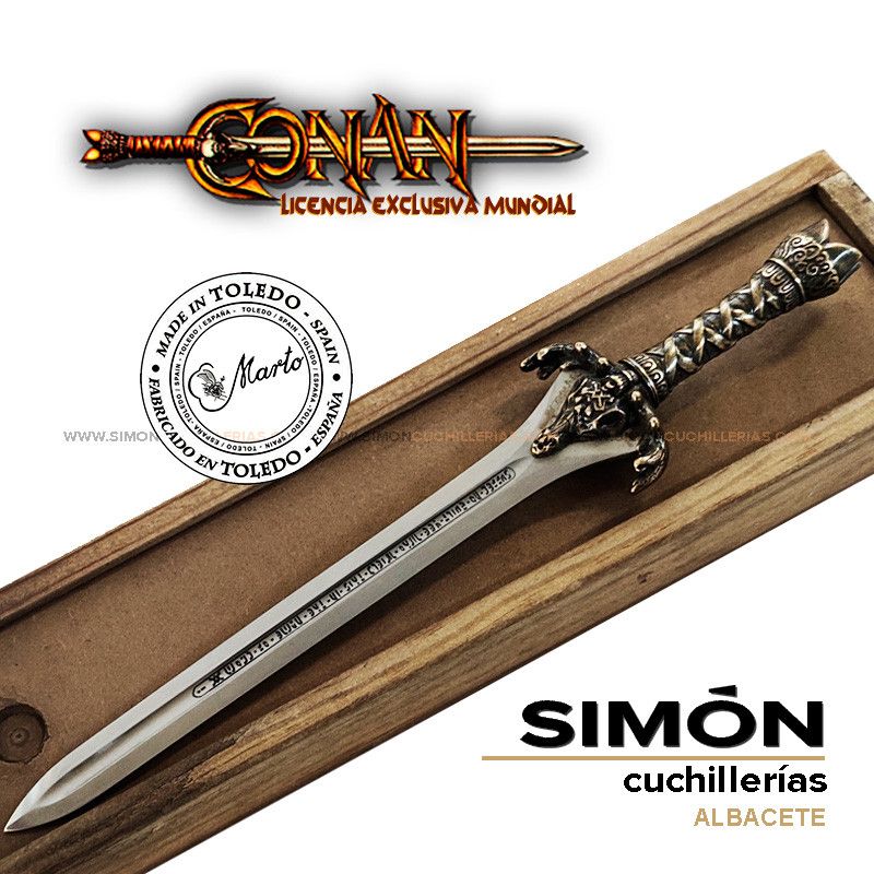Mini Espada CONAN "Padre" Bronce 26CM 068500