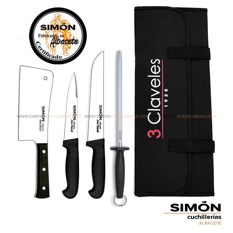 SIMÓN Professional Matarife Lamb Slaughter Knives Set 5p 215013