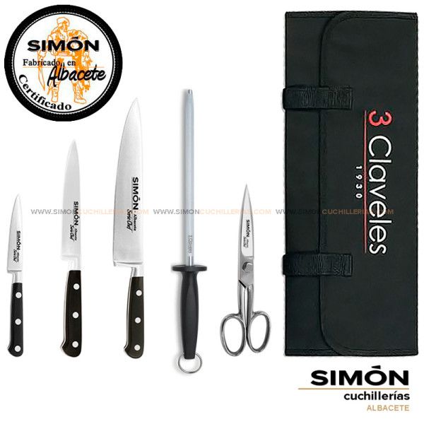 SIMÓN "Chef" Chef´s Knife Set 6p 005313