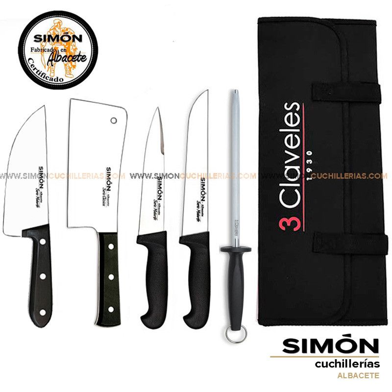 SIMÓN Professional Matarife Pork Slaughter Knife Set 6p 215014