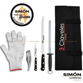 Maletín Corte Jamón SIMÓN "Chef" 6p 005312