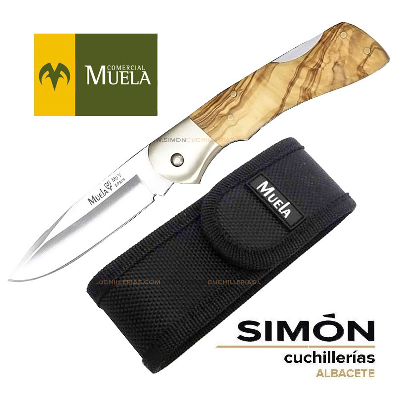 Navaja MUELA "BX" Olivo 8cm bx-8-ol 021448