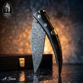 Navaja Punta Inglesa S.XX "Damasco" 10cm SIMÓN 011056