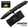 J&V FORESTER "AUS-8" Black G10 Knife AUS-8 NEGRA F0010_NEG 192020