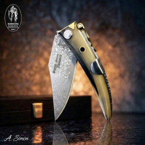 Navaja Punta Inglesa S.XX "Damasco" 6,5cm SIMÓN 011052