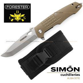 J&V FORESTER "AUS-8" Coyote G10 Knife f0010_coy 192019