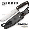 Cuchillo Bushcraft JOKER "Bush Camp Knife" Micarta Canvas CM146 075332