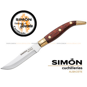 Cuchillo Mesa SIMÓN Navaja Madera Filo Liso 123056
