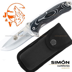 Navaja J&V "SV-1" Micarta Negro 1221-M1-COR 192026