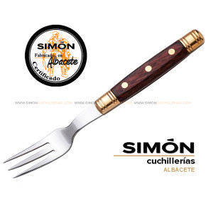 SIMÓN Navaja Wood Steak Fork 123044
