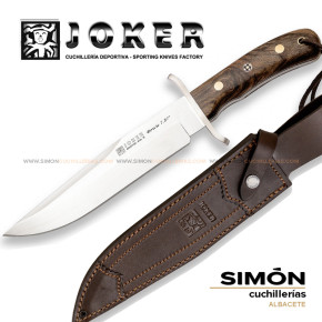 Cuchillo JOKER Bowie 7.87 Nogal CN147 075334