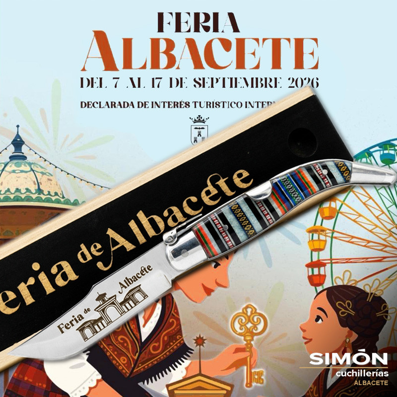 SIMÓN "Feria de Albacete" Classic Knife 8,5cm 123131