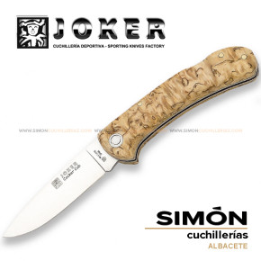 Navaja JOKER "Cocker Cub" Abedúl 7,5cm NL159 075338