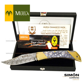 Navaja MUELA 25-M Juma Damasco 9cm 021512