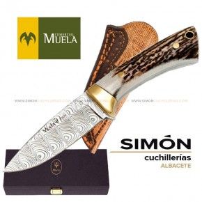Cuchillo MUELA "Colibri" Damasco 021420