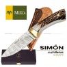 Cuchillo MUELA "Colibri" Damasco 021420