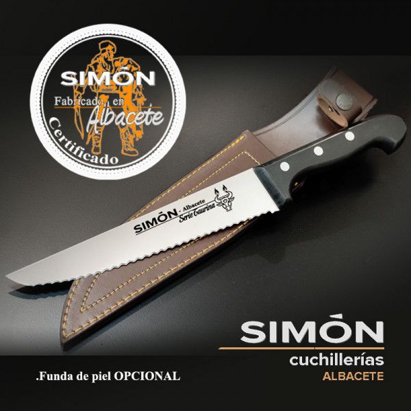 SIMÓN "Taurina" PE Firebull Serrated Knife 20cm 8" 215032