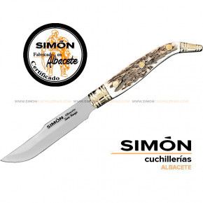 SIMÓN "Navaja" Deer Smooth Edge Steak Knife 123058