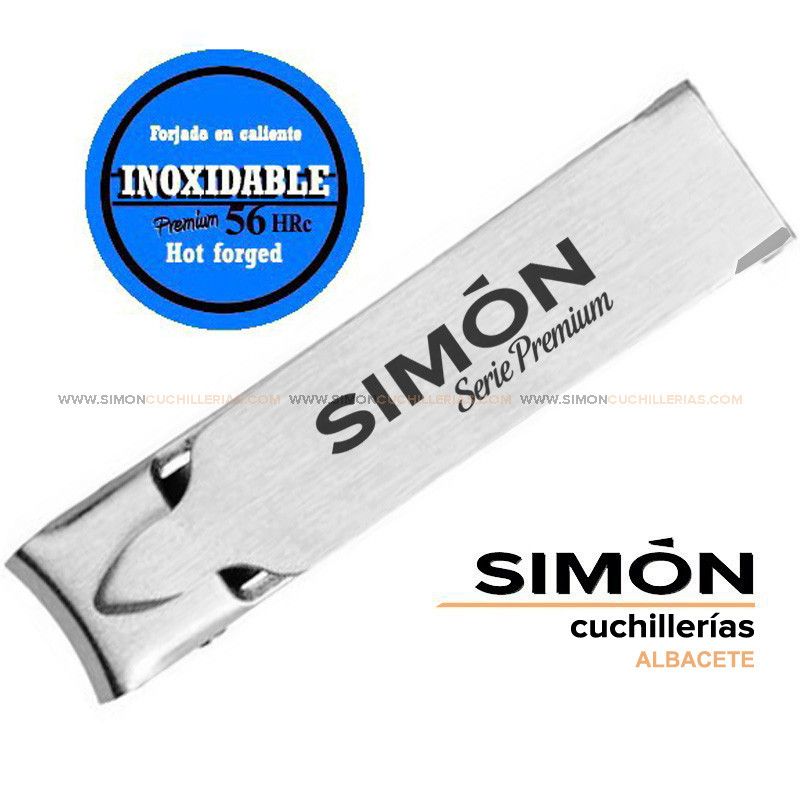 Cortauñas Extraplano SIMÓN "Curvo" Inox 145043