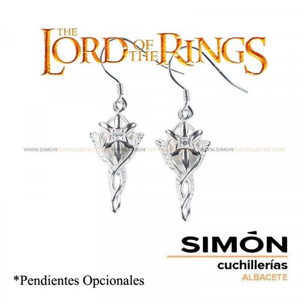 Pendientes ARWEN Plata - Estuche "Señor de los Anillos" 068491