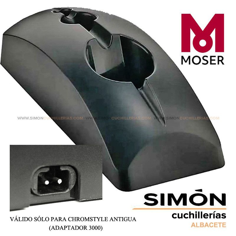 Base Carga MOSER Chromstyle Antigua 069210