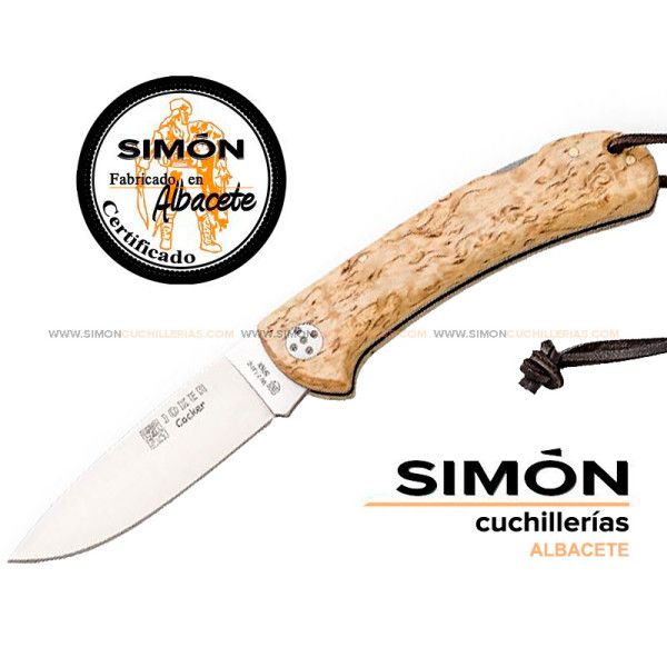 Navaja JOKER "Cocker" Abedúl 9cm 075257