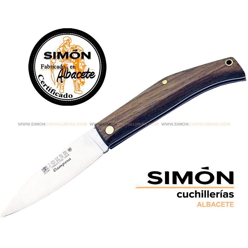 JOKER "Campera" Walnut Knife 6,8cm 075245