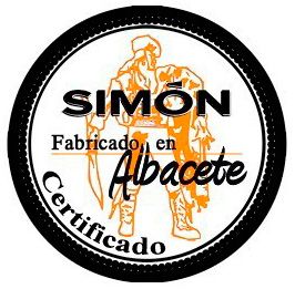 Sello - Certificado SIMÓN Fabricado en Albacete
