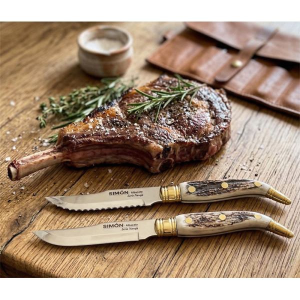 Simón Table Knives, Pocket Knife Style: The Excellence of Albacete for Meat Lovers
